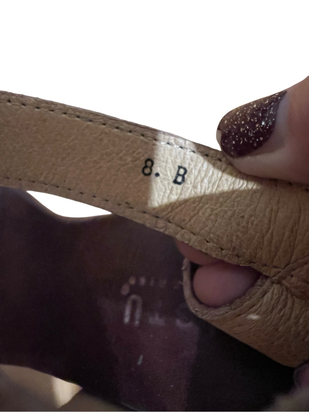 Bed Stu SOPHIE Distressed Leather Boho Style Platform Heel Brown Sandals Size 8 - Picture 7 of 7